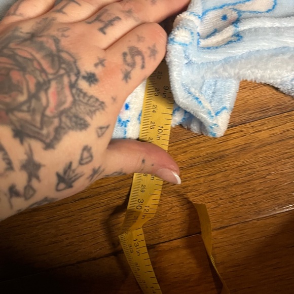 Sanrio Light Blue Bear Print Pajama Shorts - Picture 7 of 9